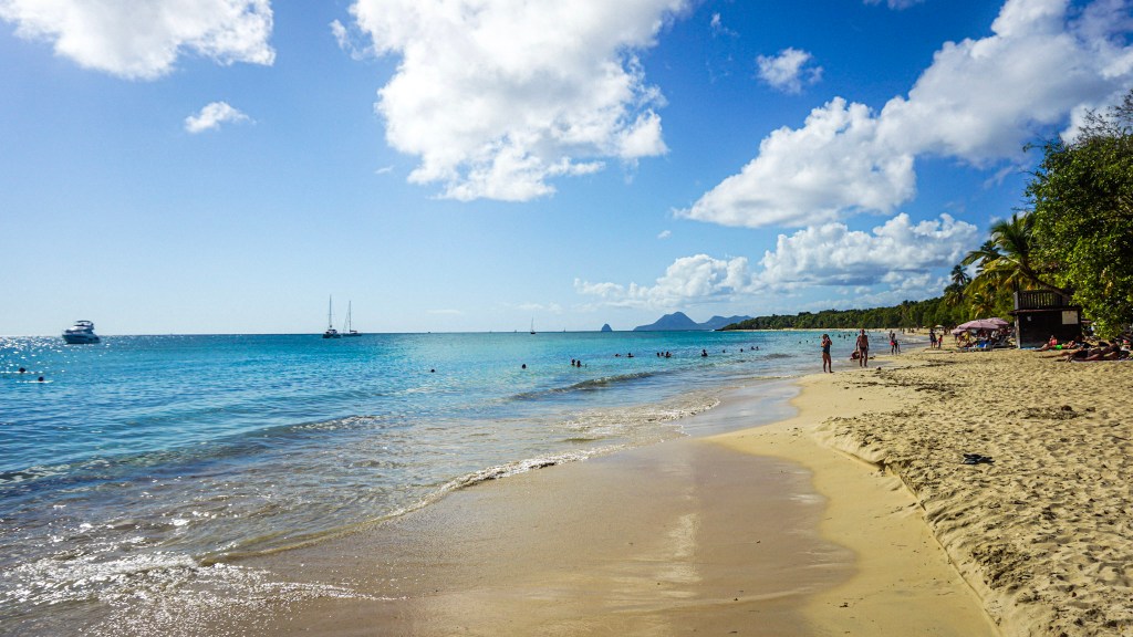 Plage des Salines strand op Martinique
