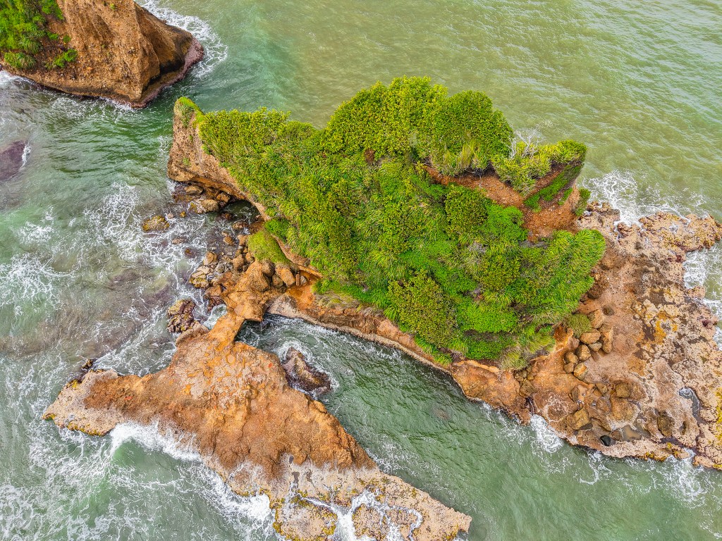 Calibishie in Dominica met kleurrijk kustdorp en uitzicht over de Atlantische Oceaan